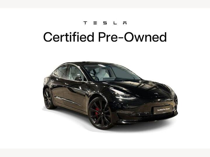 Tesla Model 3 (Dual Motor) Performance Auto 4WDE 4dr (Performance Upgrade)