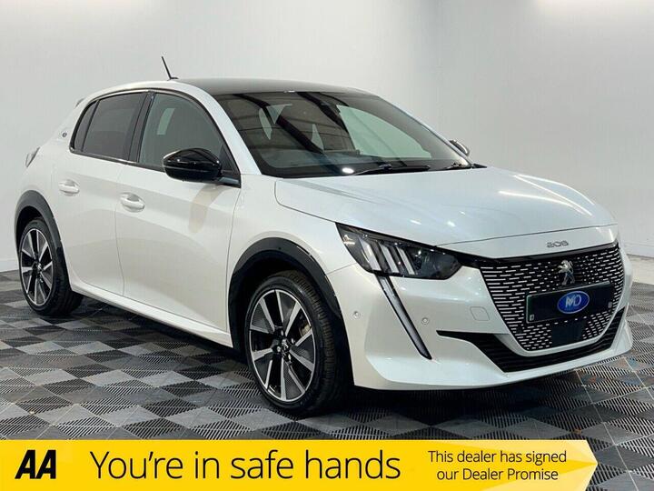 Peugeot E-208 50kWh GT Auto 5dr (7kW Charger) Peugeot E-208 50kWh GT Auto 5dr (7kW Charger)