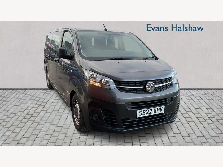 Vauxhall Vivaro Life 1.5 Turbo D Edition L LWB Euro 6 (s/s) 5dr (9 Seat) Vauxhall Vivaro Life 1.5 Turbo D Edition L LWB Euro 6 (s/s) 5dr (9 Seat)