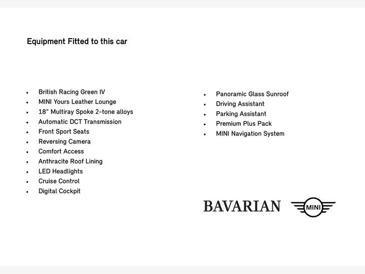 MINI Clubman 1.5 Cooper Exclusive Steptronic Euro 6 (s/s) 6dr