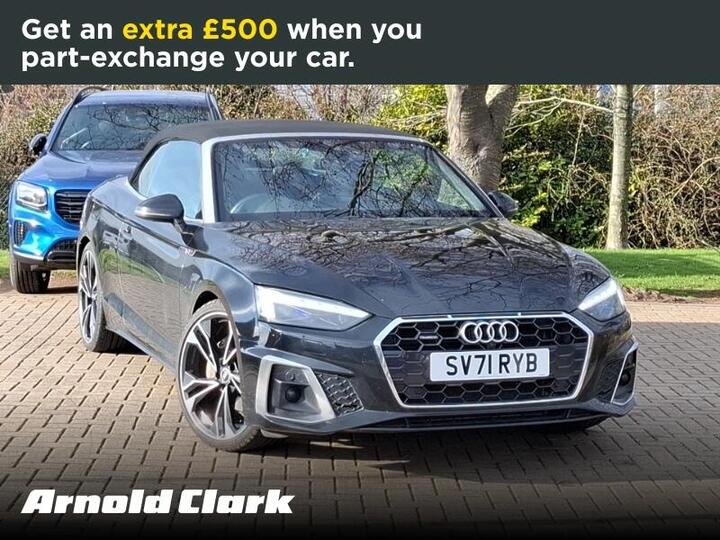 Audi A5 Cabriolet 2.0 TDI 40 Edition 1 S Tronic Quattro Euro 6 (s/s) 2dr