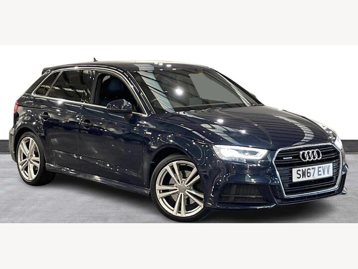 Audi A3 2.0 TFSI S Line Sportback S Tronic Quattro Euro 6 (s/s) 5dr