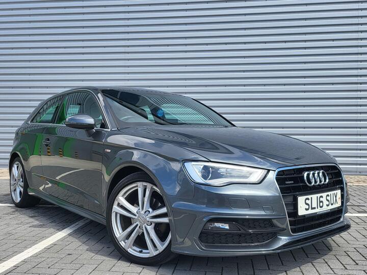 Audi A3 2.0 TDI S Line Quattro Euro 6 (s/s) 3dr (Nav)