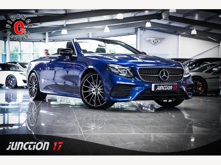 Mercedes-Benz E Class 2.0 E220d AMG Line (Premium Plus) Cabriolet G-Tronic+ Euro 6 (s/s) 2dr