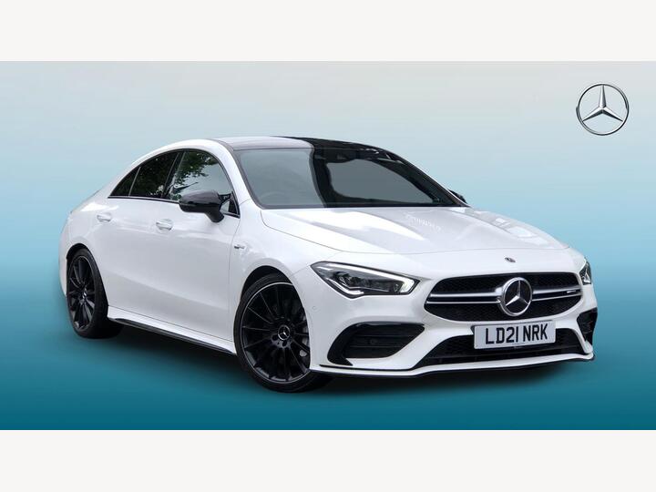 Mercedes-Benz CLA 2.0 CLA35 AMG (Premium Plus) Coupe 7G-DCT 4MATIC Euro 6 (s/s) 4dr Mercedes-Benz CLA 2.0 CLA35 AMG (Premium Plus) Coupe 7G-DCT 4MATIC Euro 6 (s/s) 4dr