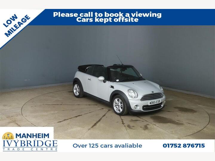 MINI CONVERTIBLE 1.6 Cooper Euro 6 (s/s) 2dr