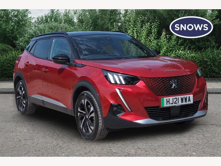 Peugeot E-2008 50kWh GT Auto 5dr Peugeot E-2008 50kWh GT Auto 5dr