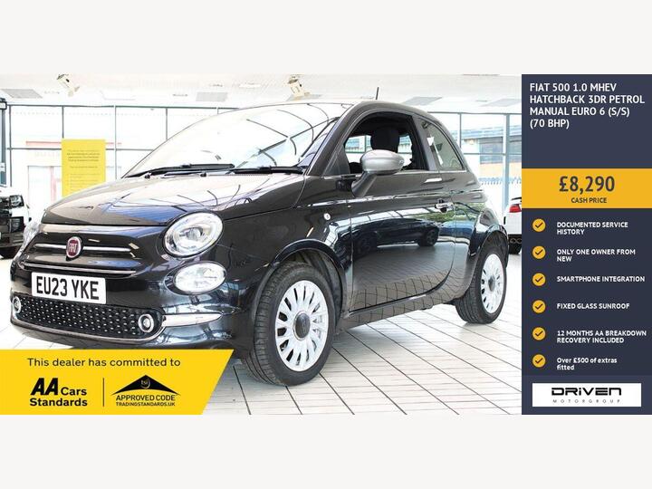 Fiat 500 1.0 MHEV Euro 6 (s/s) 3dr