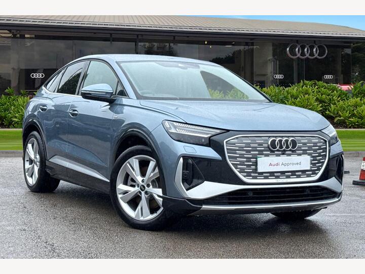 Audi Q4 E-tron Sportback 40 S Line Sportback Auto 5dr 63kWh Audi Q4 E-tron Sportback 40 S Line Sportback Auto 5dr 63kWh