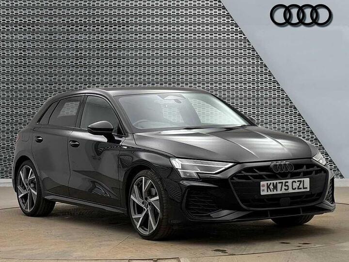 Audi A3 Sportback 1.5 TFSI Black Edition Sportback S Tronic Euro 6 (s/s) 5dr