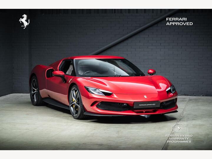 Ferrari 296 GTB 3.0T V6 7.45kWh F1 DCT Euro 6 (s/s) 2dr
