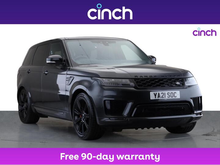 Land Rover Range Rover Sport 2.0 P400e 13.1kWh HSE Dynamic Black Auto 4WD Euro 6 (s/s) 5dr Land Rover Range Rover Sport 2.0 P400e 13.1kWh HSE Dynamic Black Auto 4WD Euro 6 (s/s) 5dr
