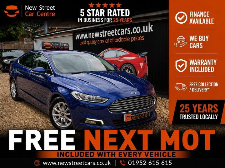 Ford Mondeo 1.5 TDCi ECOnetic Zetec Edition Euro 6 (s/s) 5dr