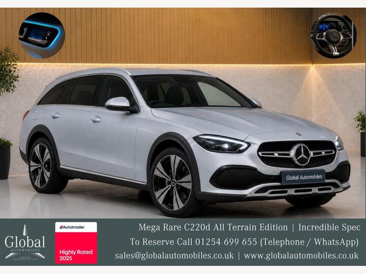 Mercedes-Benz C-CLASS C 220 D 4MATIC All-Terrain Wagon THE ONLY ALLTERRAIN C CLASS