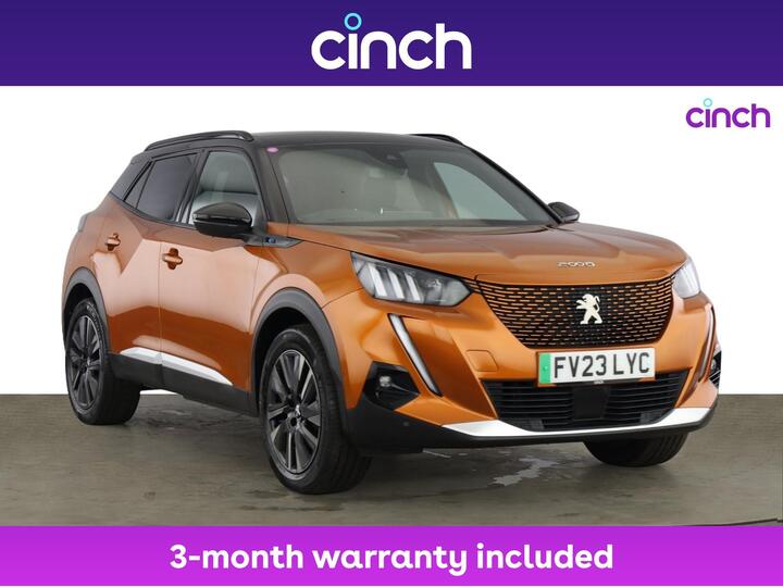 Peugeot E-2008 50kWh GT Premium Auto 5dr (7kW Charger)