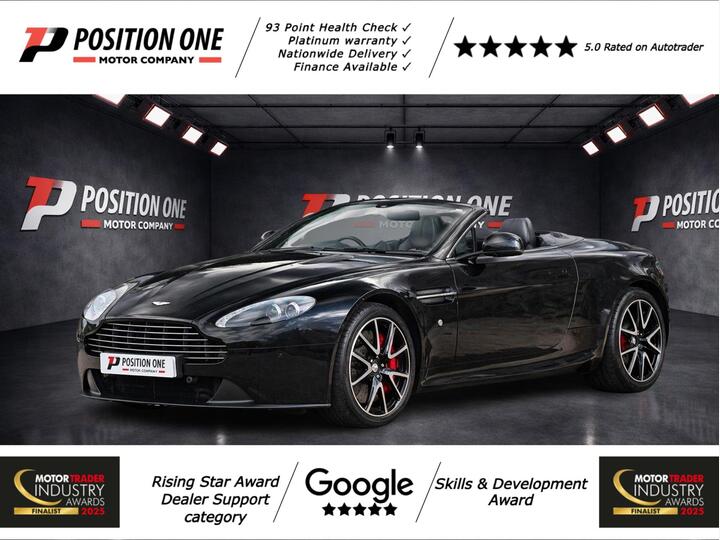 Aston Martin Vantage 4.7 V8 Roadster Sportshift II Euro 5 2dr Aston Martin Vantage 4.7 V8 Roadster Sportshift II Euro 5 2dr