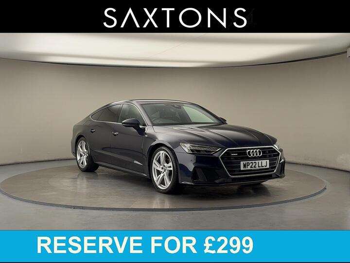 Audi A7 2.0 TDI 40 S Line Sportback S Tronic Quattro Euro 6 (s/s) 5dr