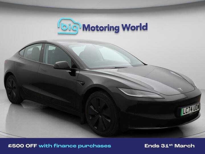 Tesla Model 3 Auto RWD 4dr