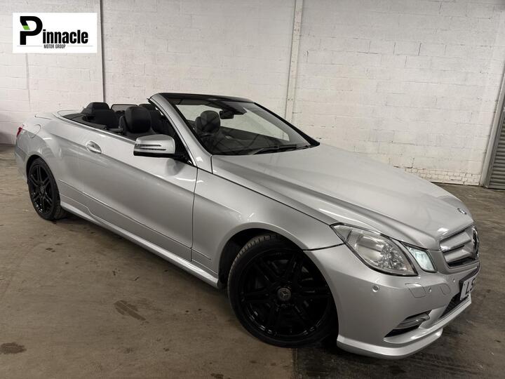 Mercedes-Benz E Class 2.1 E220 CDI BlueEfficiency Sport Cabriolet Euro 5 (s/s) 2dr Mercedes-Benz E Class 2.1 E220 CDI BlueEfficiency Sport Cabriolet Euro 5 (s/s) 2dr
