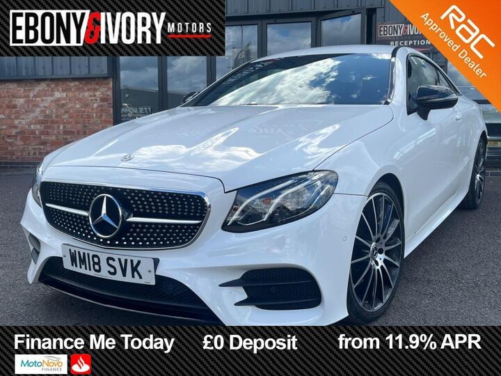 Mercedes-Benz E-CLASS 2.0 E220d AMG Line G-Tronic+ Euro 6 (s/s) 2dr