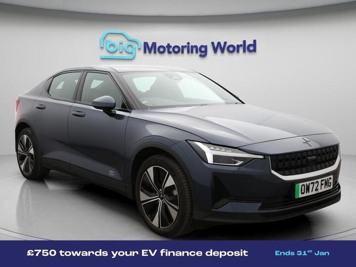 Polestar Polestar 2 Single Motor 69kWh Standard Range Fastback Auto FWD 5dr