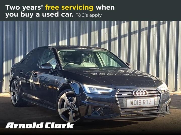 Audi A4 2.0 TFSI 45 Black Edition S Tronic Quattro Euro 6 (s/s) 4dr