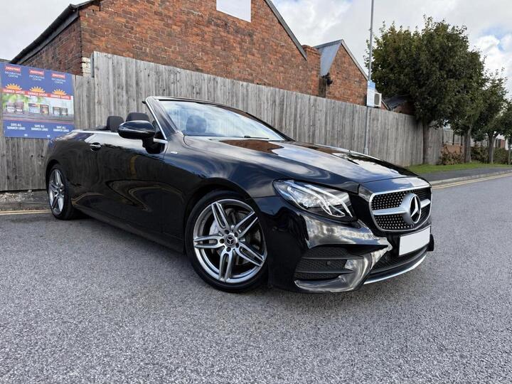 Mercedes-Benz E Class 2.0 E220d AMG Line (Premium) Cabriolet G-Tronic+ Euro 6 (s/s) 2dr