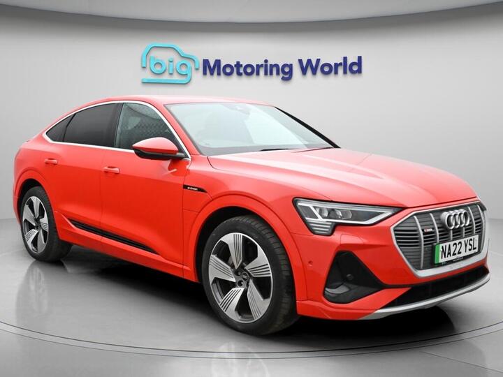Audi E-tron 55 S Line Sportback Auto Quattro 5dr 95kWh (11kW Charger)