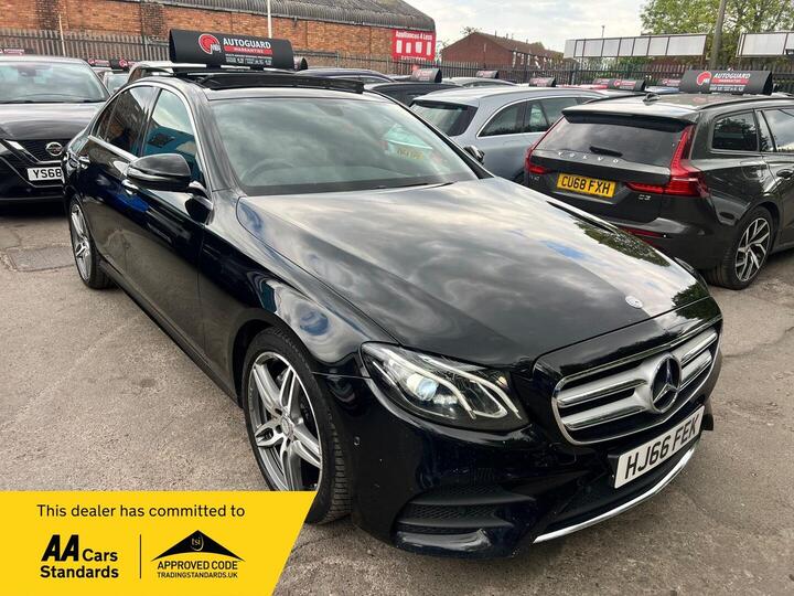 Mercedes-Benz E Class 2.0 E220d AMG Line (Premium) G-Tronic+ Euro 6 (s/s) 4dr