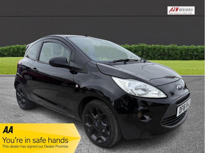 Ford Ka 1.2 Zetec Black Edition Euro 6 (s/s) 3dr