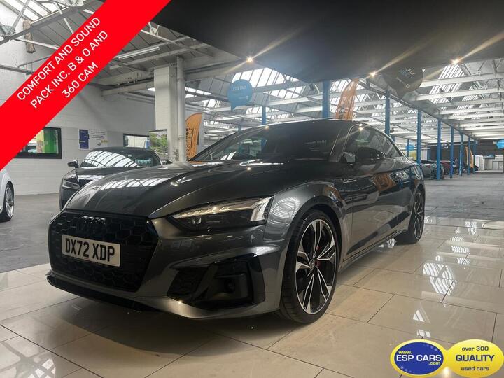 Audi A5 2.0 TFSI 40 Black Edition S Tronic Euro 6 (s/s) 2dr
