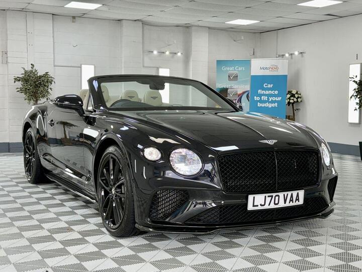 Bentley CONTINENTAL 6.0 W12 GTC Auto 4WD Euro 6 2dr Bentley CONTINENTAL 6.0 W12 GTC Auto 4WD Euro 6 2dr