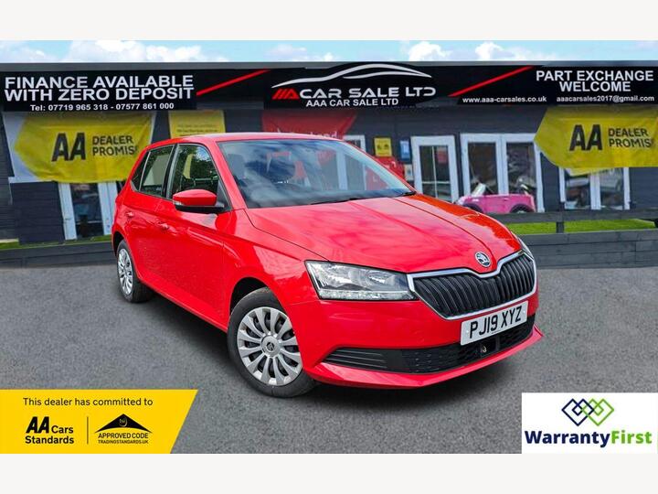 Skoda FABIA 1.0 S Euro 6 (s/s) 5dr