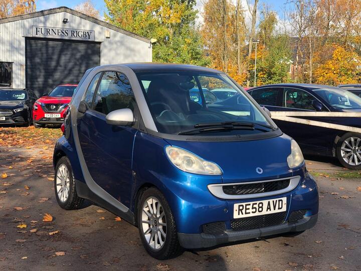 Smart Fortwo 1.0 Passion Auto Euro 4 2dr Smart Fortwo 1.0 Passion Auto Euro 4 2dr