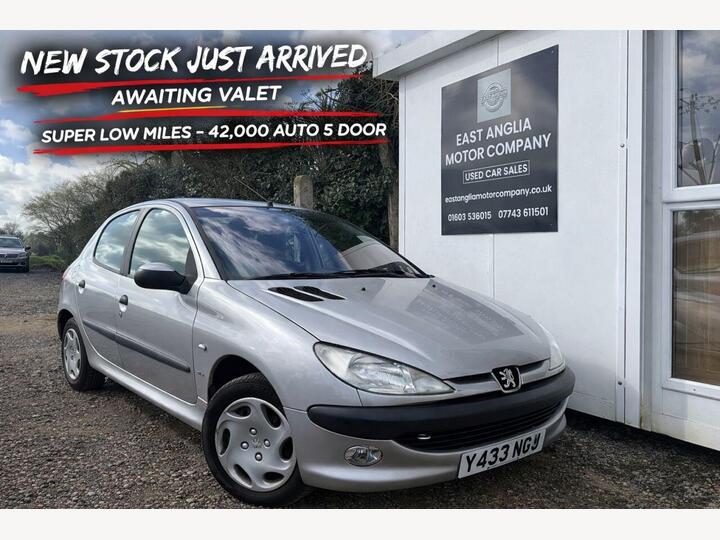 Peugeot 206 1.4 GLX 5dr (a/c)
