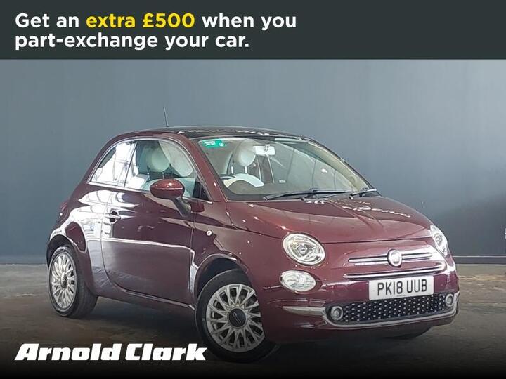 Fiat 500 1.2 Lounge Euro 6 (s/s) 3dr
