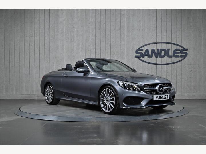 Mercedes-Benz C Class 2.0 C200 AMG Line Cabriolet G-Tronic+ Euro 6 (s/s) 2dr