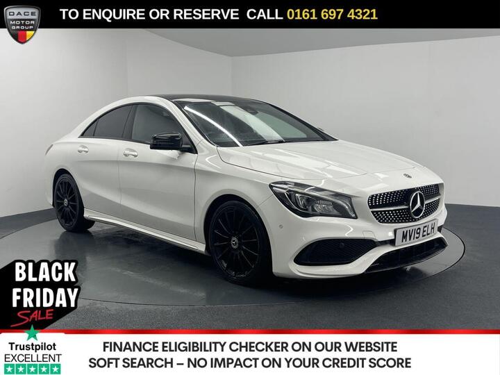 Mercedes-Benz CLA 1.6 CLA200 AMG Line Night Edition (Plus) Coupe 7G-DCT Euro 6 (s/s) 4dr