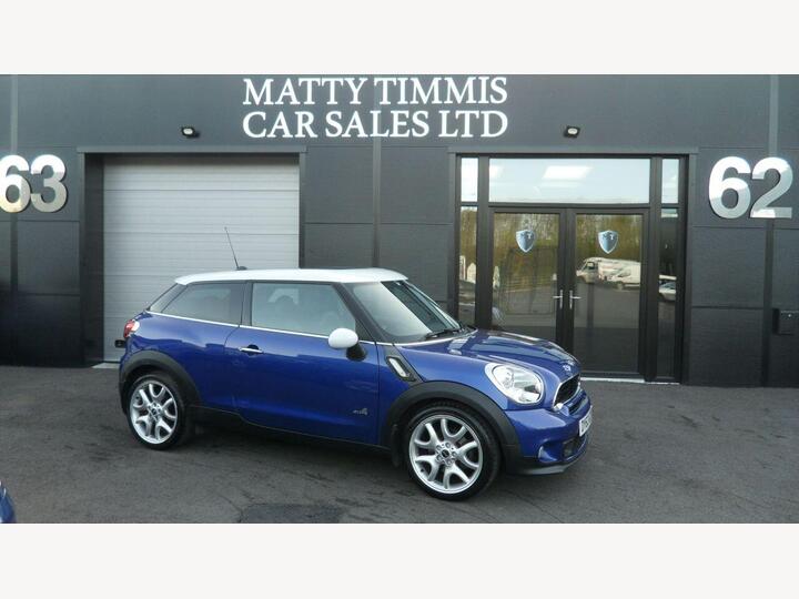 MINI COOPER 1.6 Cooper S ALL4 Euro 5 (s/s) 3dr