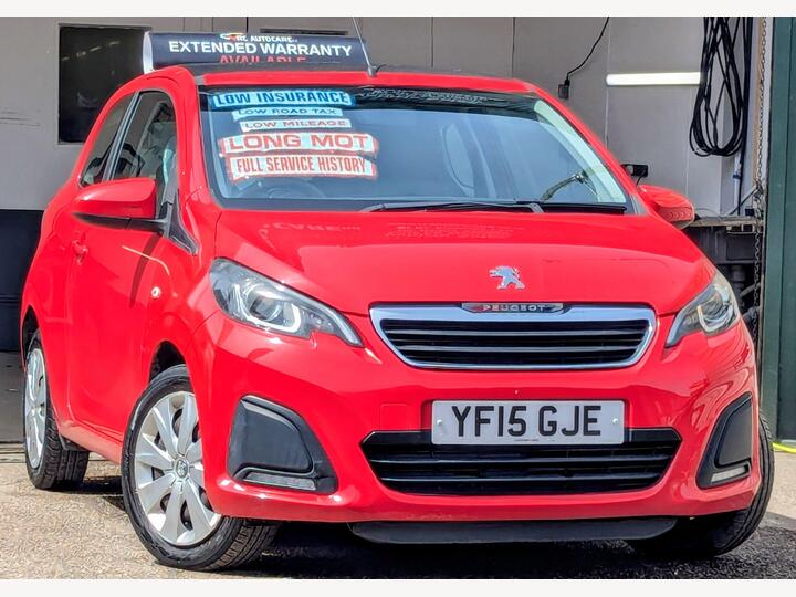 Peugeot 108 1.0 VTi Active Top! Euro 5 3dr Euro 5