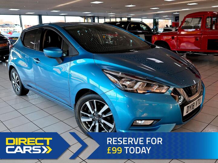 Nissan Micra 0.9 IG-T N-Connecta Euro 6 (s/s) 5dr Nissan Micra 0.9 IG-T N-Connecta Euro 6 (s/s) 5dr