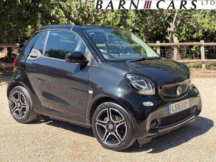 Smart Fortwo 1.0 Prime (Premium) Cabriolet Twinamic Euro 6 (s/s) 2dr