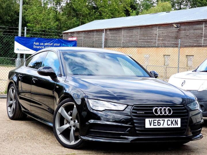 Audi A7 3.0 TDI V6 Black Edition Sportback S Tronic Quattro Euro 6 (s/s) 5dr