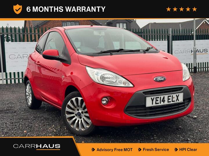 Ford KA 1.2 Zetec Euro 6 (s/s) 3dr