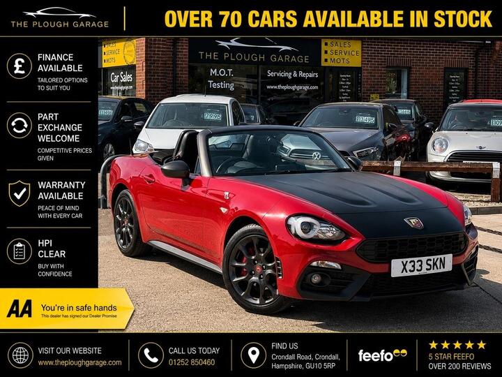 Abarth 124 Spider 1.4 MultiAir Auto Euro 6 2dr