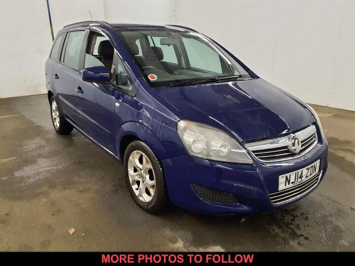 Vauxhall ZAFIRA 1.8 16V Exclusiv Euro 5 5dr