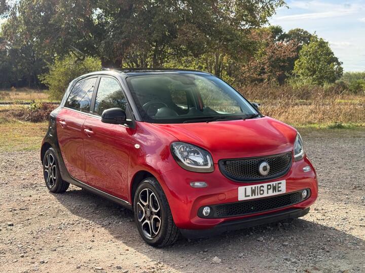 Smart Forfour 1.0 Prime (Premium Plus) Hatchback 5dr Petrol Twinamic Euro 6 (s/s) (71 Ps)