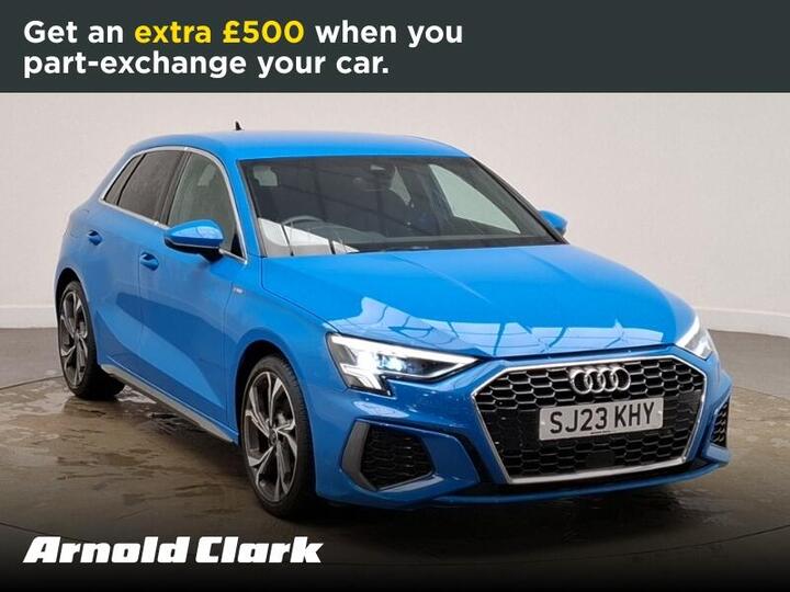 Audi A3 1.0 TFSI 30 S Line Sportback S Tronic Euro 6 (s/s) 5dr
