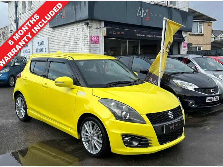 Suzuki SWIFT 1.6 Sport Automatic Petrol Yellow 5dr RARE SPORT MODEL/ LOW MILEAGE