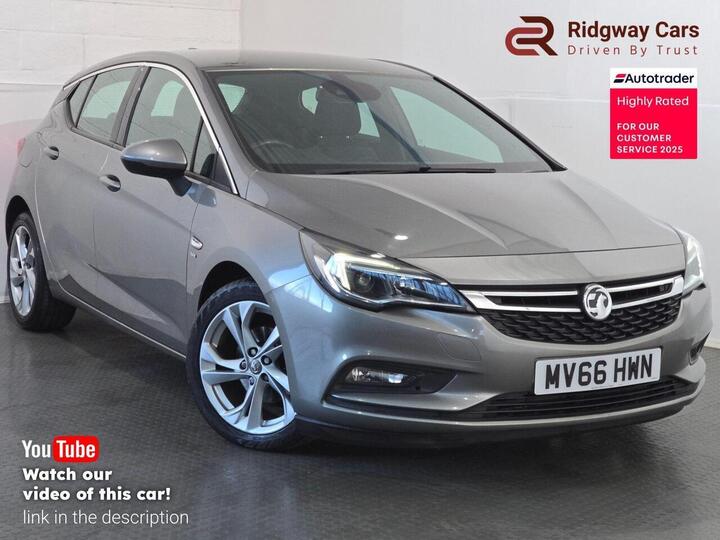 Vauxhall Astra 1.6 CDTi EcoFLEX SRi Nav Euro 6 (s/s) 5dr